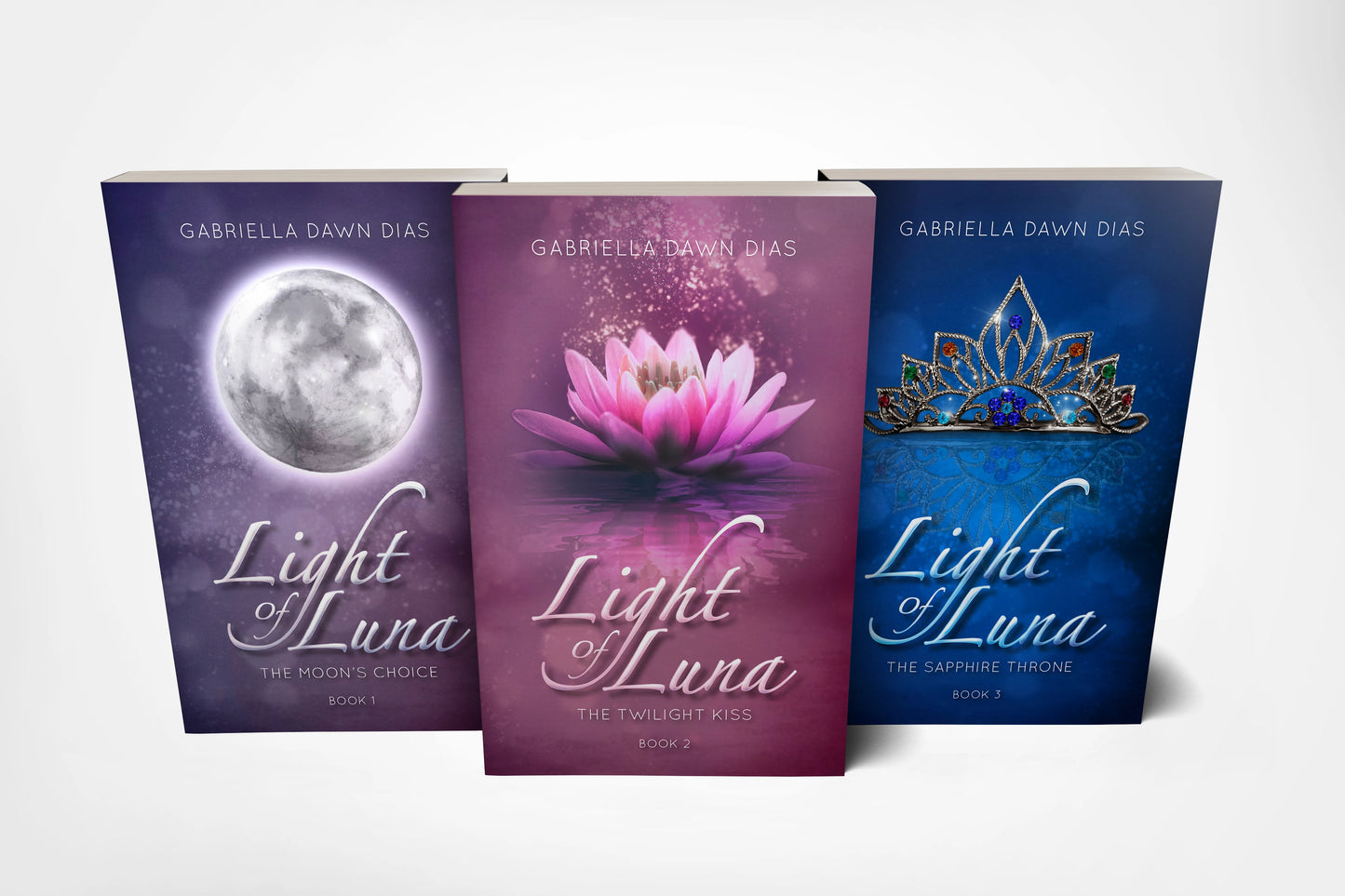 Light of Luna Trilogy Paperback Books 1 - 3